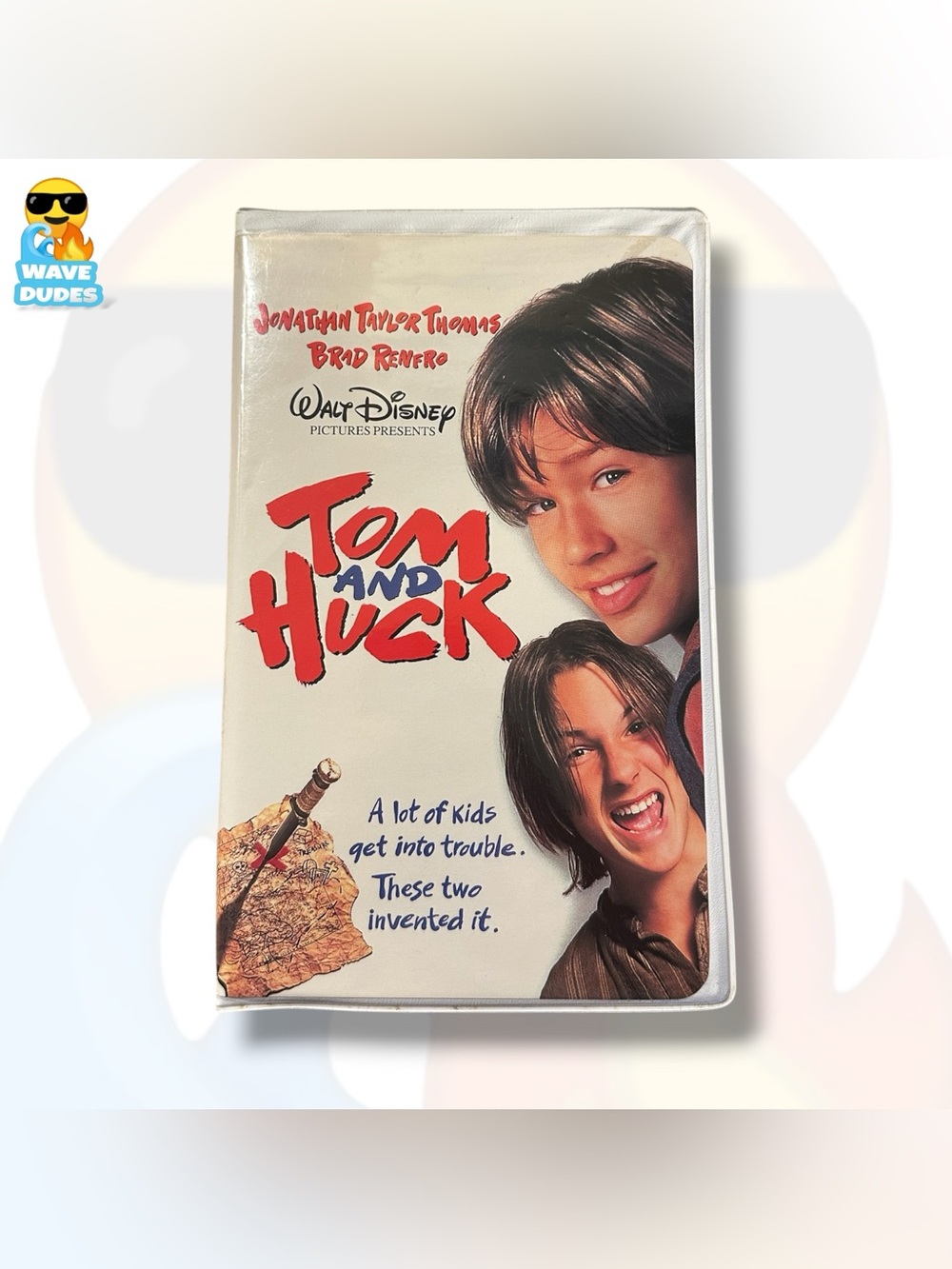 Tom and Huck Clamshell VHS Tape